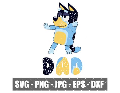 Bluey Dad SVG - 69+  Download Bluey SVG for Free