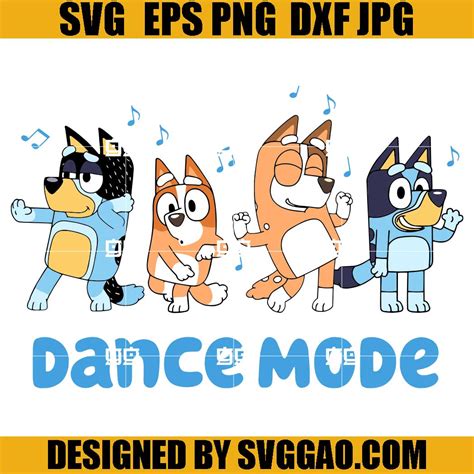 Bluey Dancing SVG - 16+  Digital Download Bluey SVG