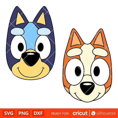 Bluey Mask SVG - 29+  Free Bluey SVG PNG EPS DXF