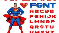 Superman Font SVG - 30+  Superman SVG Files for Cricut