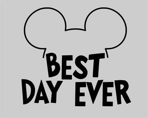 Best Day Ever Disney Shirt SVG - 93+  Disney SVG Scalable Graphics