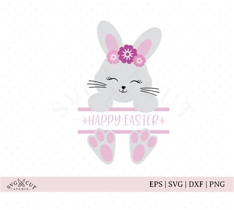 Bunny Cut File - 37+  Instant Download Easter SVG