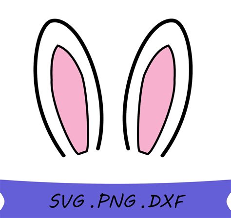 Bunny Ears SVG - 66+  Digital Download Easter SVG
