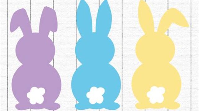 Bunny SVG File Free - 84+  Popular Easter SVG Crafters File