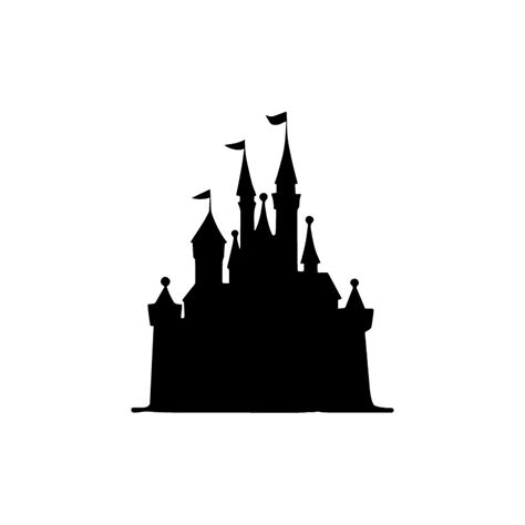 Cinderella Castle Silhouette SVG - 58+  Digital Download Disney SVG