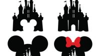 Cricut Disney Castle SVG Free - 45+  Ready Print Disney SVG Files