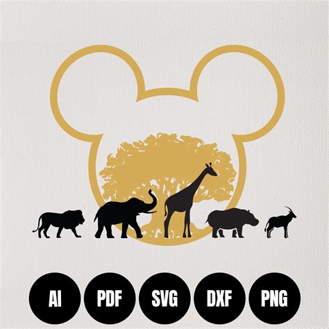 Disney Animal Kingdom SVG Free - 78+  Disney SVG Scalable Graphics