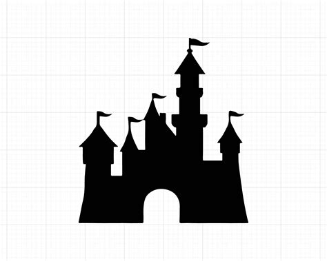 Disney Castle Outline SVG Free - 66+  Digital Download Disney SVG SVG