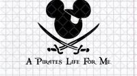 Disney Pirate SVG Free - 61+  Digital Download Disney SVG