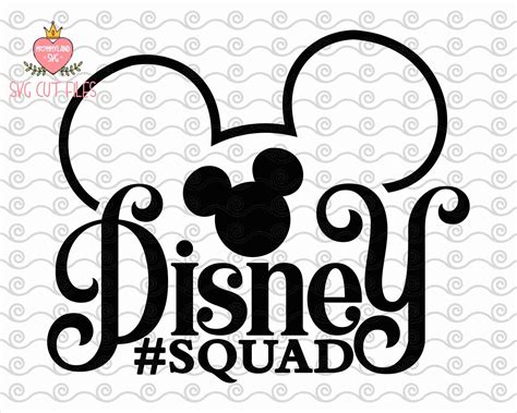 Disney Squad Goals SVG Free - 21+  Popular Disney SVG Cut Files
