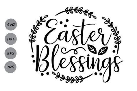 Easter Blessings SVG - 65+  Easter SVG Printable