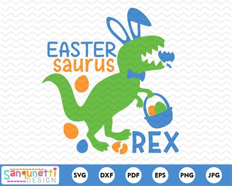 Easter Dinosaur SVG Free - 46+  Instant Download Easter SVG