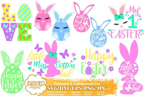 Easter Stickers SVG - 37+  Easter SVG Files for Cricut