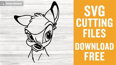 Free Bambi SVG - 59+  Editable Disney SVG Files