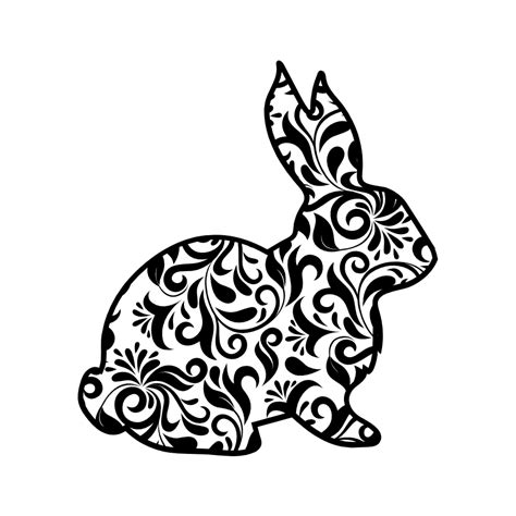 Free Bunny Mandala SVG - 77+  Free Easter SVG PNG EPS DXF