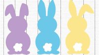 Free Bunny SVG Download - 61+  Easter SVG Files for Cricut