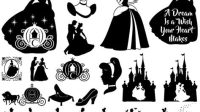 Free Cinderella SVG - 98+  Disney SVG Printable