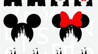 Free Disney Designs - 54+  Disney SVG Printable