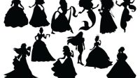 Free Disney Princess Silhouette SVG - 21+  Instant Download Disney SVG