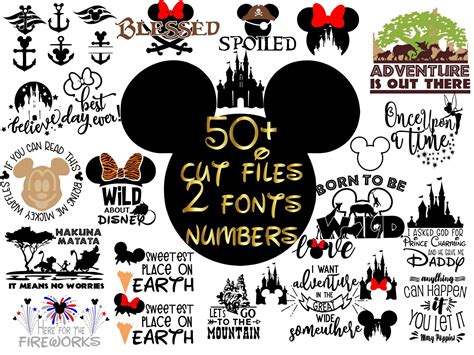 Free Disney SVG Designs - 76+  Digital Download Disney SVG