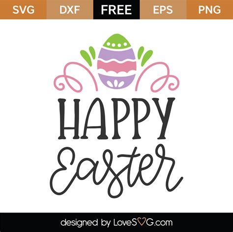 Free Easter SVG Commercial Use - 47+  Editable Easter SVG Files
