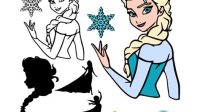 Free Elsa SVG Files For Cricut - 70+  Ready Print Disney SVG Files