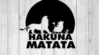 Free Hakuna Matata SVG - 27+  Disney SVG Files for Cricut