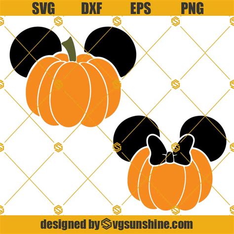 Free Mickey Pumpkin SVG - 40+  Popular Disney SVG Cut Files