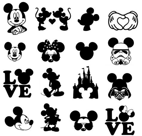 Free Mickey SVG Files - 93+  Editable Disney SVG SVG Files