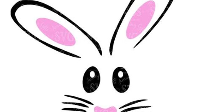 Free SVG Bunny Face - 50+  Premium Free Easter SVG
