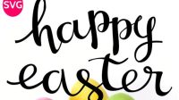 Happy Easter Sign SVG - 43+  Easter SVG Scalable Graphics