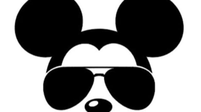 Mickey Mouse Sunglasses SVG Free - 15+  Digital Download Disney SVG SVG