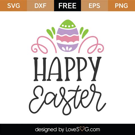 SVG Easter Free - 55+  Easter SVG Printable