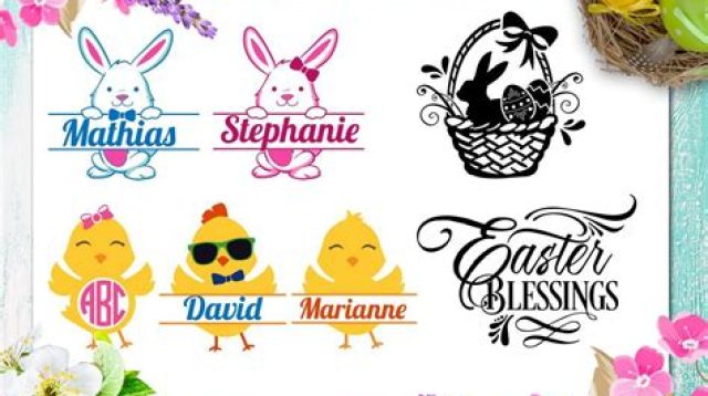 SVG Files For Easter - 55+  Editable Easter SVG Files