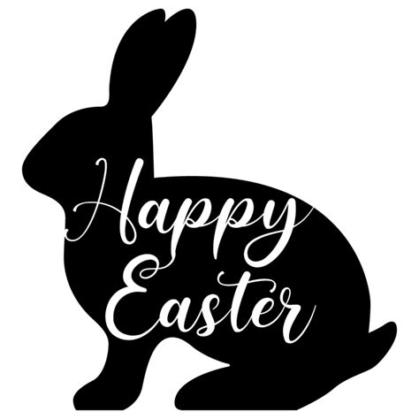 Silhouette Bunny SVG Free - 16+ Download Easter SVG for Free - Free ...