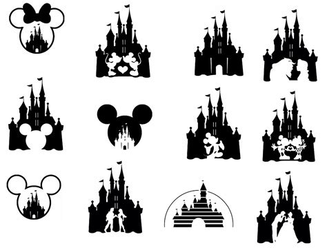 Silhouette Disney SVG - 65+  Disney SVG Scalable Graphics