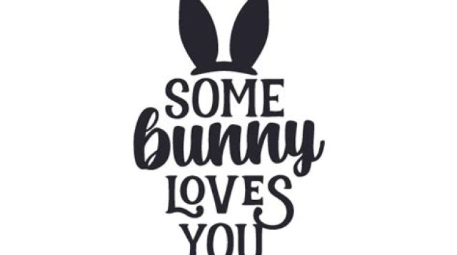 Some Bunny Loves You SVG Free - 64+  Ready Print Easter SVG Files