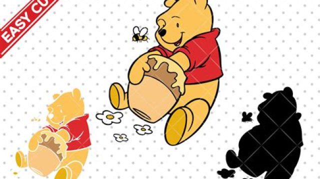 Winnie The Pooh Layered SVG Free - 81+  Popular Disney SVG Crafters File
