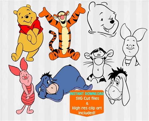 Winnie The Pooh SVG Free Download - 28+  Download Disney SVG SVG for Free