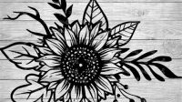 Cute Sunflower SVG - 48+  Popular Flowers SVG Cut Files