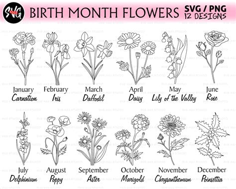 April Birth Flower SVG - 26+  Flowers SVG Scalable Graphics