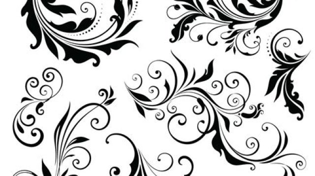 Flower Ornament SVG - 94+  Flowers SVG Scalable Graphics
