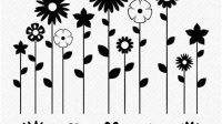 Free SVG Flower Power - 98+  Editable Flowers SVG Files