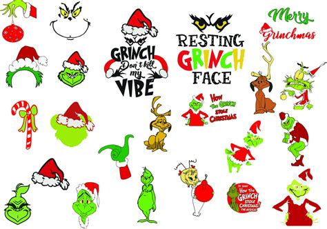 Cricut Grinch Ornament SVG - 77+  Grinch SVG Files for Cricut
