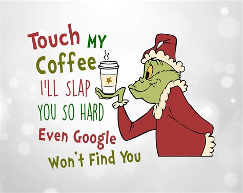 Grinch Coffee SVG Free - 33+  Best Grinch SVG Crafters Image