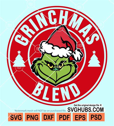 Grinchmas Blend SVG - 32+  Grinch SVG Printable