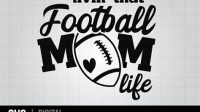 Football Mom SVG Etsy - 46+  Editable Mom SVG Files