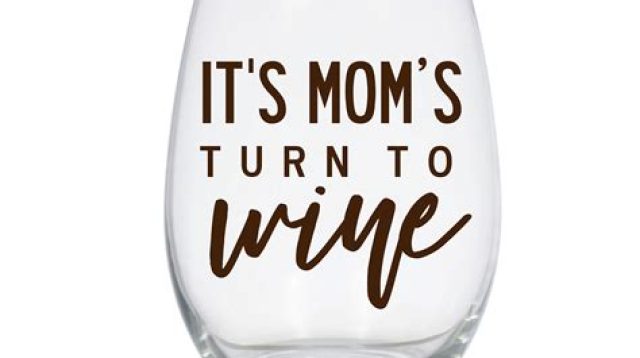 Mom Wine Glass SVG - 43+  Mom SVG Scalable Graphics