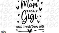 Mom And Gigi SVG - 87+  Premium Free Mom SVG
