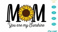 Mom Life SVG Sunflower - 18+  Popular Mom SVG Cut Files